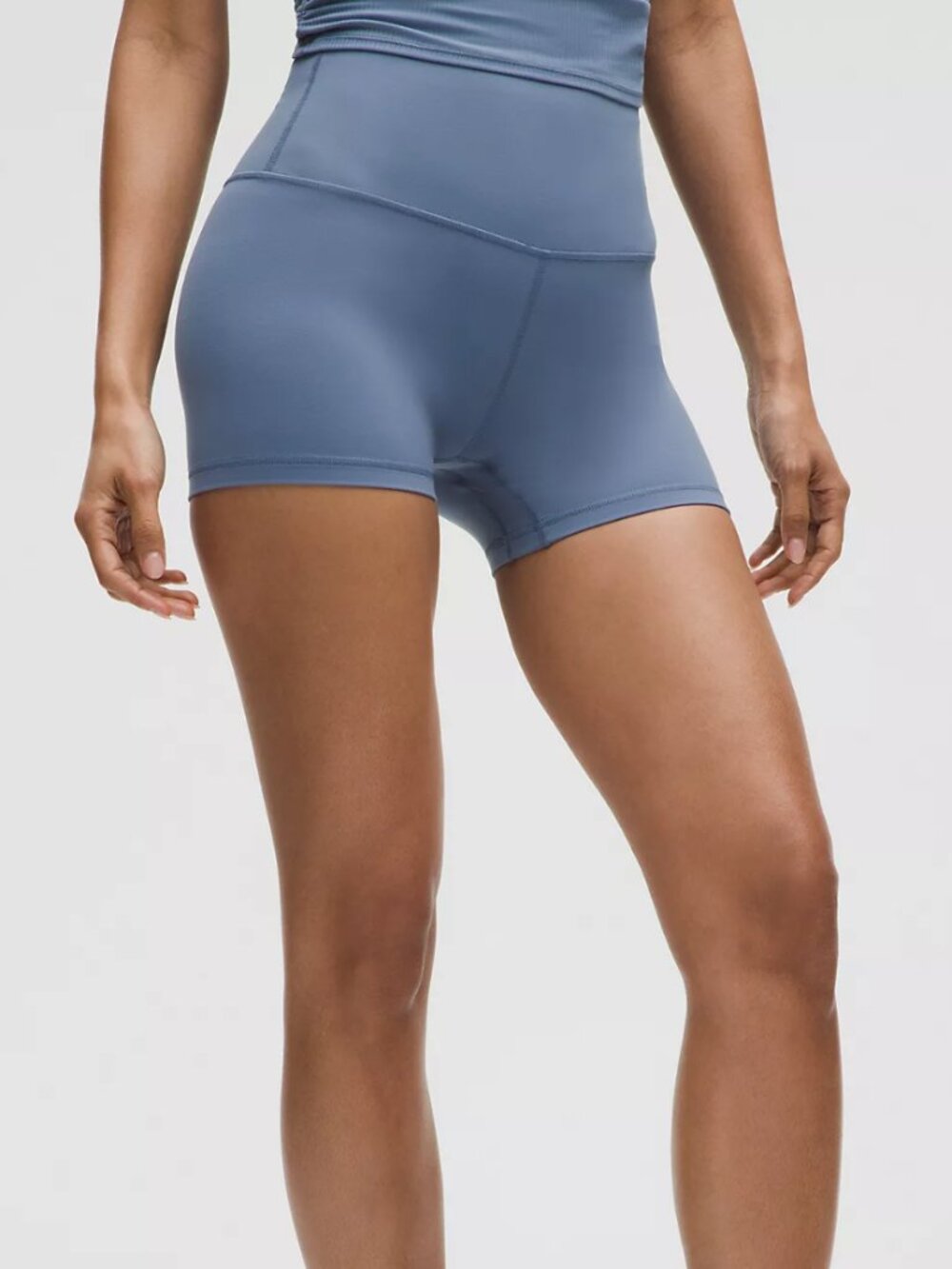 lululemon Align™ High-Rise Short 4" Washed Denim size 6